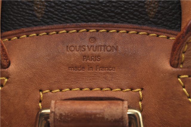 Authentic Louis Vuitton Monogram Montsouris PM Backpack M51137 LV H9258