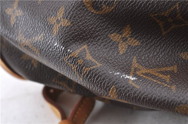 Authentic Louis Vuitton Monogram Montsouris PM Backpack M51137 LV H9258