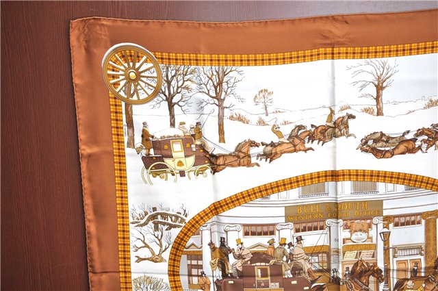 Authentic HERMES Carre 90 Scarf 