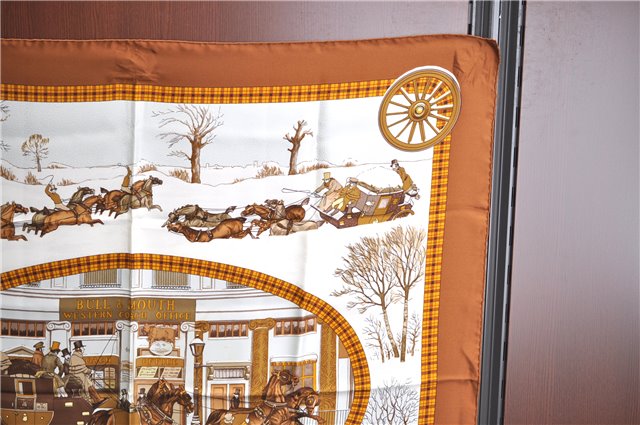 Authentic HERMES Carre 90 Scarf 