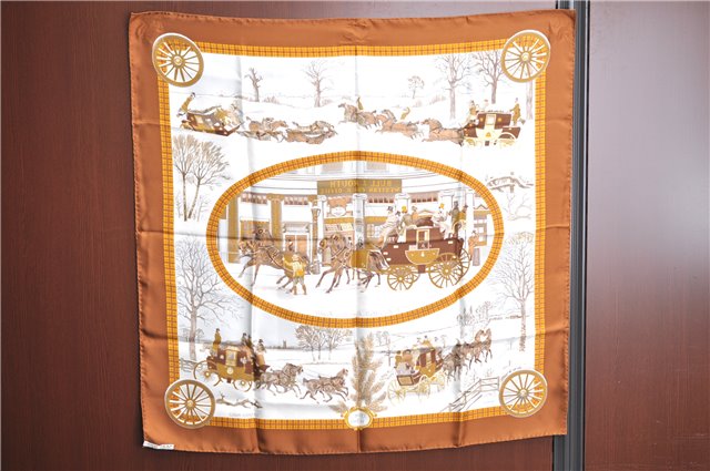 Authentic HERMES Carre 90 Scarf 