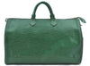 Authentic Louis Vuitton Epi Speedy 40 Hand Bag Green M42984 LV H9267