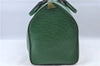 Authentic Louis Vuitton Epi Speedy 40 Hand Bag Green M42984 LV H9267