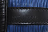 Auth Louis Vuitton Epi Petit Noe Bi-color Black x Blue M44152 Shoulder Bag H9269