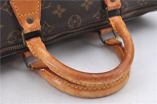 Authentic Louis Vuitton Monogram Speedy 35 Hand Bag M41524 LV H9273