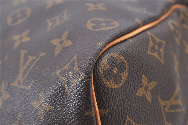 Authentic Louis Vuitton Monogram Speedy 35 Hand Bag M41524 LV H9273