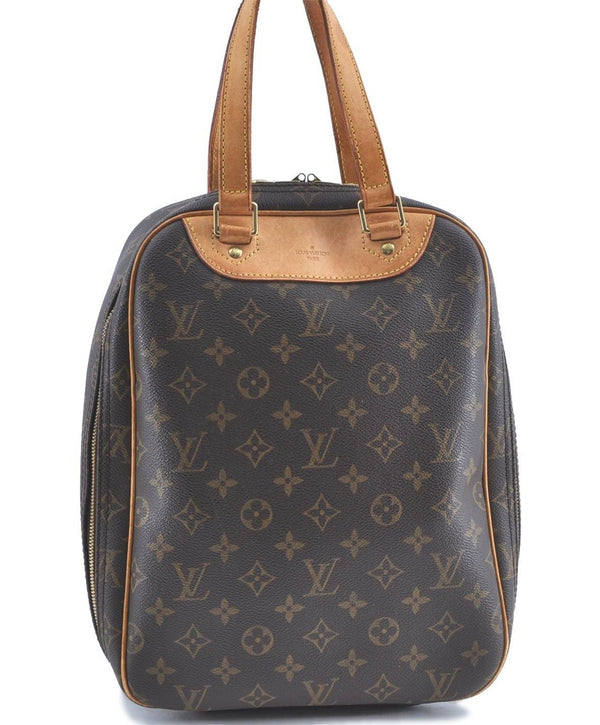 Authentic Louis Vuitton Monogram Excursion Hand Bag M41450 LV H9277