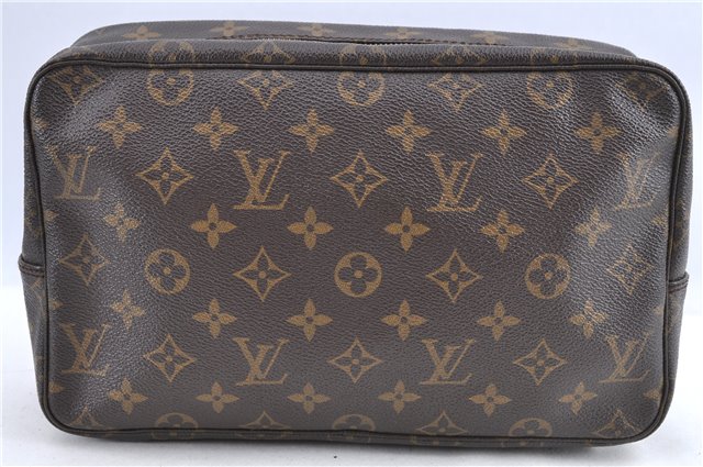 Auth Louis Vuitton Monogram Trousse Toilette 28 Clutch Bag M47522 Junk H9278