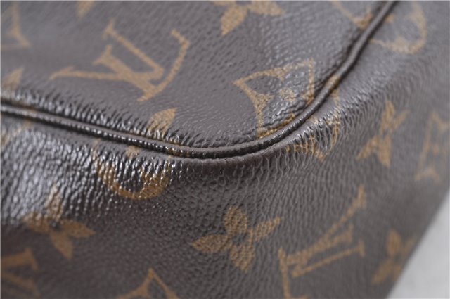 Auth Louis Vuitton Monogram Trousse Toilette 28 Clutch Bag M47522 Junk H9278