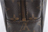 Auth Louis Vuitton Monogram Trousse Toilette 28 Clutch Bag M47522 Junk H9278