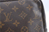 Auth Louis Vuitton Monogram Trousse Toilette 28 Clutch Bag M47522 Junk H9278