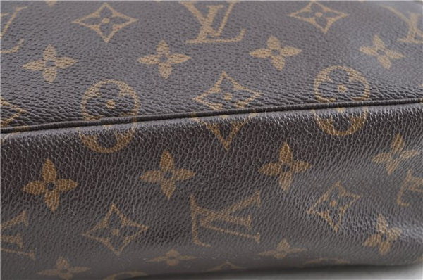 Auth Louis Vuitton Monogram Trousse Toilette 28 Clutch Bag M47522 Junk H9278