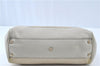 Authentic GUCCI Bamboo 2way Hand Shoulder Bag Leather 308360 White Ivory H9281