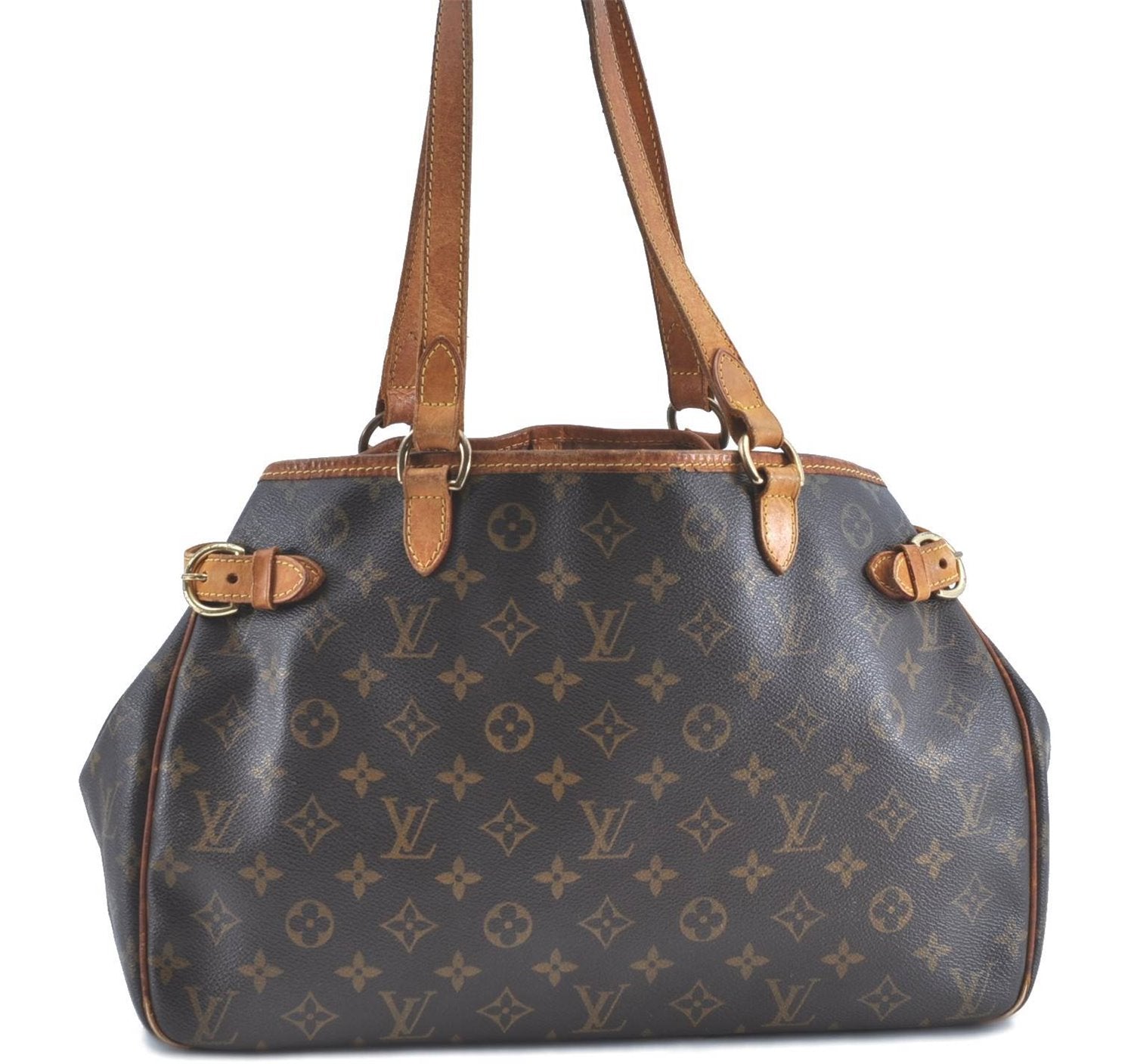 Authentic Louis Vuitton Monogram Batignolles Horizontal Tote Bag M51154 LV H9282