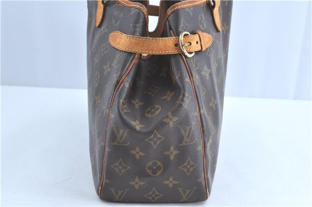 Authentic Louis Vuitton Monogram Batignolles Horizontal Tote Bag M51154 LV H9282