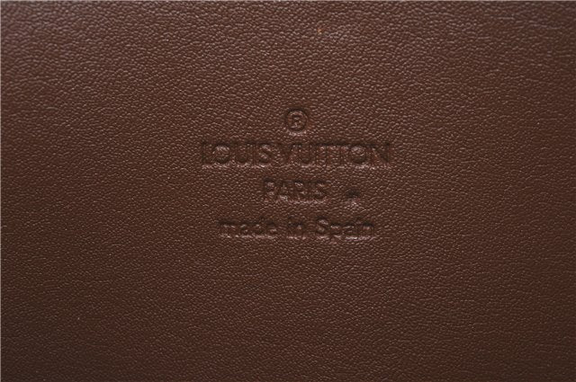 Authentic Louis Vuitton Vernis Columbus Shoulder Tote Bag Brown M91134 LV H9283