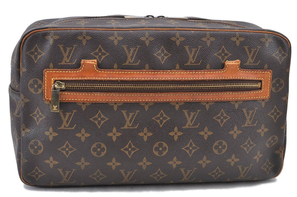Authentic Louis Vuitton Monogram Cite GM Shoulder Bag M51181 LV Junk H9288