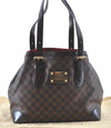 Authentic Louis Vuitton Damier Hampstead MM Shoulder Tote Bag N51204 LV H9289