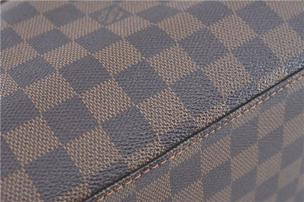 Authentic Louis Vuitton Damier Hampstead MM Shoulder Tote Bag N51204 LV H9289