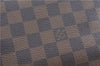 Authentic Louis Vuitton Damier Hampstead MM Shoulder Tote Bag N51204 LV H9289