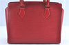 Authentic Louis Vuitton Epi Duplex Shoulder Hand Red M52427 LV H9292