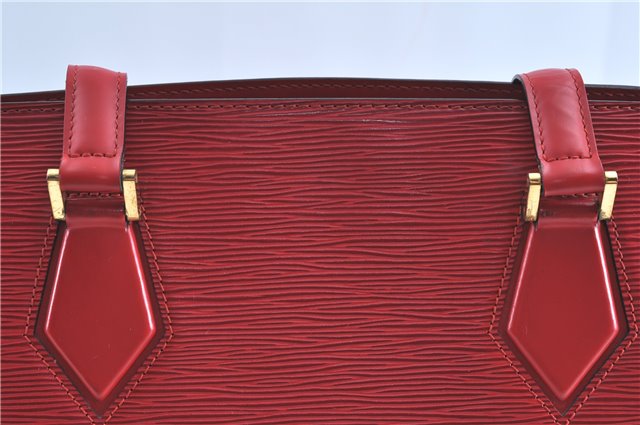 Authentic Louis Vuitton Epi Duplex Shoulder Hand Red M52427 LV H9292