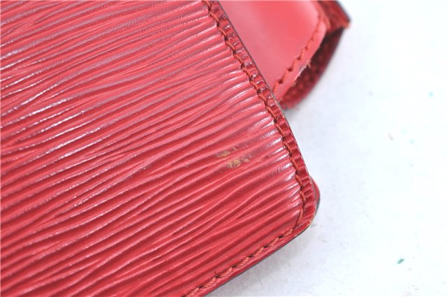 Authentic Louis Vuitton Epi Duplex Shoulder Hand Red M52427 LV H9292