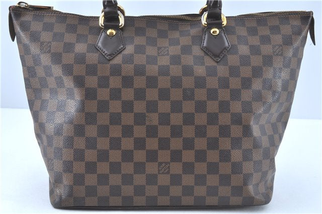 Authentic Louis Vuitton Damier Saleya MM Shoulder Tote Bag N51182 LV H9295