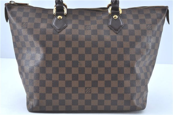 Authentic Louis Vuitton Damier Saleya MM Shoulder Tote Bag N51182 LV H9295