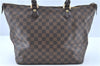 Authentic Louis Vuitton Damier Saleya MM Shoulder Tote Bag N51182 LV H9295