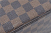 Authentic Louis Vuitton Damier Saleya MM Shoulder Tote Bag N51182 LV H9295