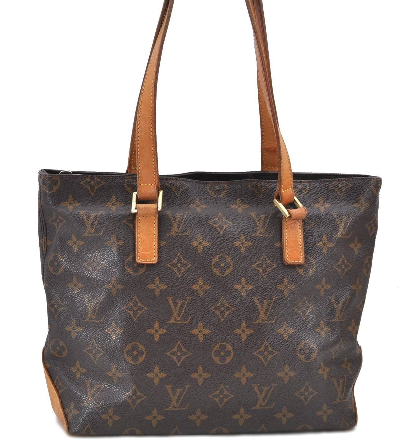 Authentic Louis Vuitton Monogram Cabas Piano Tote Bag M51148 LV H9296