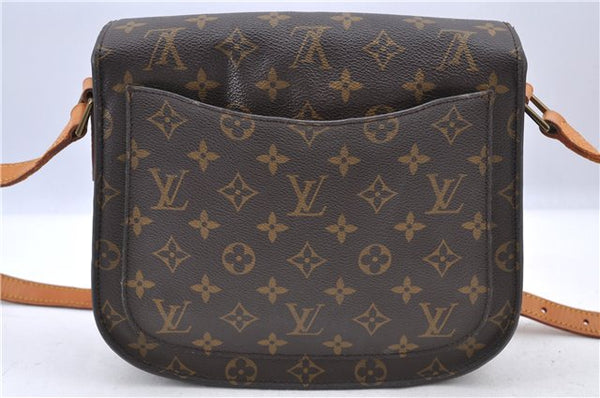 Auth Louis Vuitton Monogram Saint Cloud GM Shoulder Cross Bag M51242 LV H9307