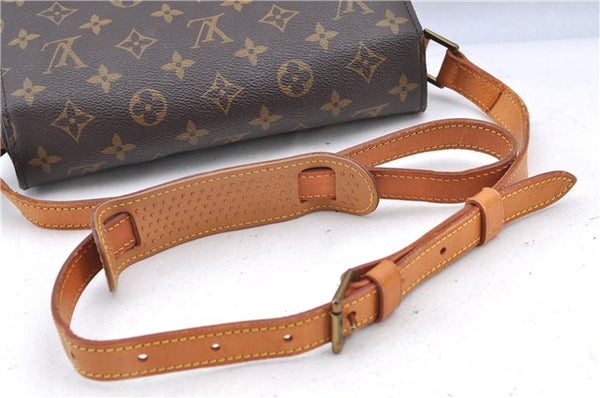 Auth Louis Vuitton Monogram Saint Cloud GM Shoulder Cross Bag M51242 LV H9307