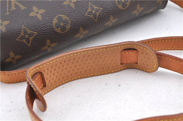 Auth Louis Vuitton Monogram Saint Cloud GM Shoulder Cross Bag M51242 LV H9307