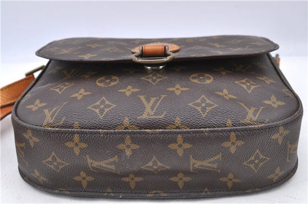 Auth Louis Vuitton Monogram Saint Cloud GM Shoulder Cross Bag M51242 LV H9307