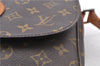 Auth Louis Vuitton Monogram Saint Cloud GM Shoulder Cross Bag M51242 LV H9307