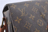 Auth Louis Vuitton Monogram Saint Cloud GM Shoulder Cross Bag M51242 LV H9307