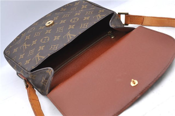 Auth Louis Vuitton Monogram Saint Cloud GM Shoulder Cross Bag M51242 LV H9307