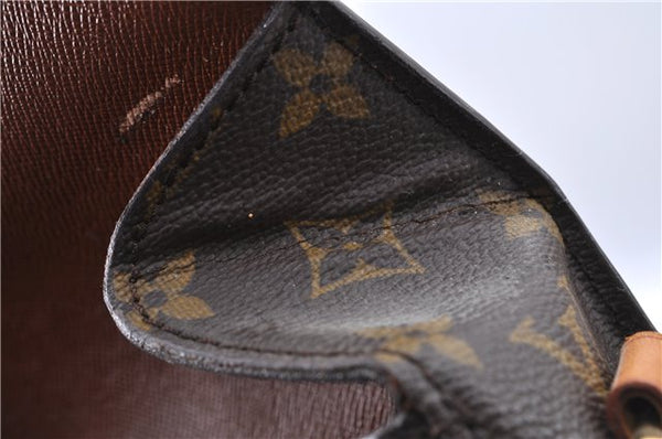 Auth Louis Vuitton Monogram Saint Cloud GM Shoulder Cross Bag M51242 LV H9307