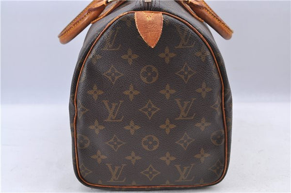 Authentic Louis Vuitton Monogram Speedy 30 Hand Bag M41526 LV H9318