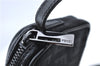 Authentic FENDI Zucchino Shoulder Cross Body Bag Canvas Leather Black H9320