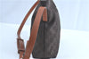 Authentic GUCCI Shoulder Cross Body Bag GG Nylon Leather 314529 Brown H9332