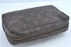 Auth Louis Vuitton Monogram Trousse Toilette 23 Clutch Bag M47524 Junk H9333