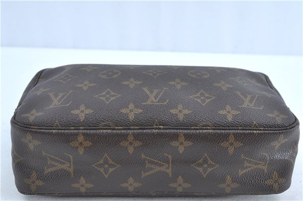 Auth Louis Vuitton Monogram Trousse Toilette 23 Clutch Bag M47524 Junk H9333