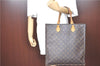 Authentic Louis Vuitton Monogram Sac Plat Hand Bag M51140 LV H9336