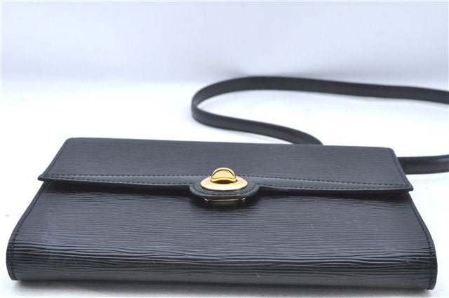 Authentic Louis Vuitton Epi Arche 2Way Shoulder Clutch Bag Black M52572 LV H9337