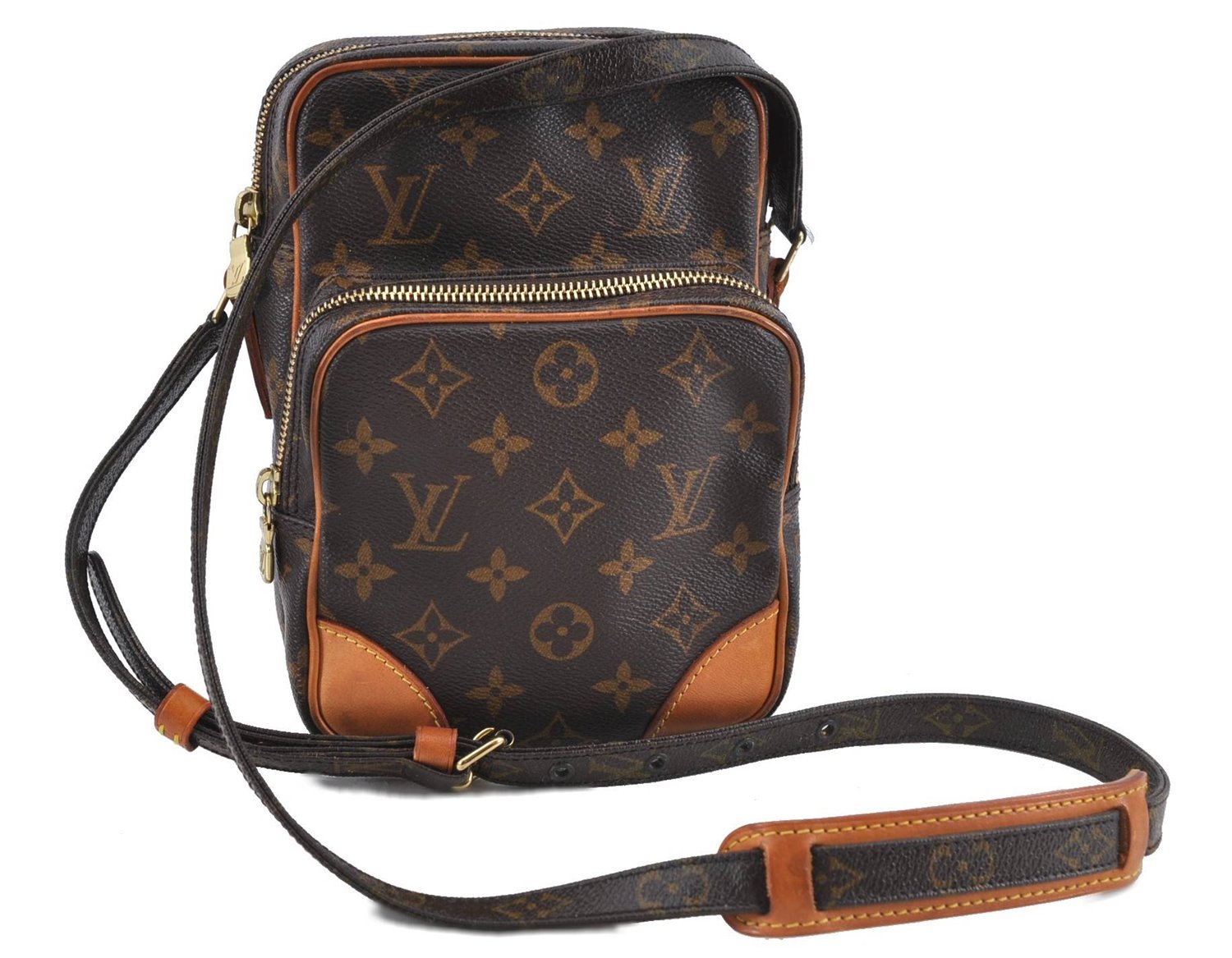 Authentic Louis Vuitton Monogram Amazone Shoulder Cross Bag M45236 LV H9342