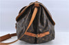 Auth Louis Vuitton Monogram Saumur 35 Shoulder Cross Body Bag M42254 LV H9344