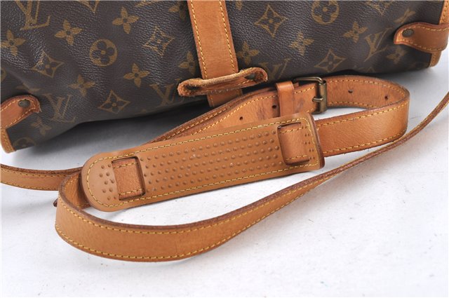 Auth Louis Vuitton Monogram Saumur 35 Shoulder Cross Body Bag M42254 LV H9344